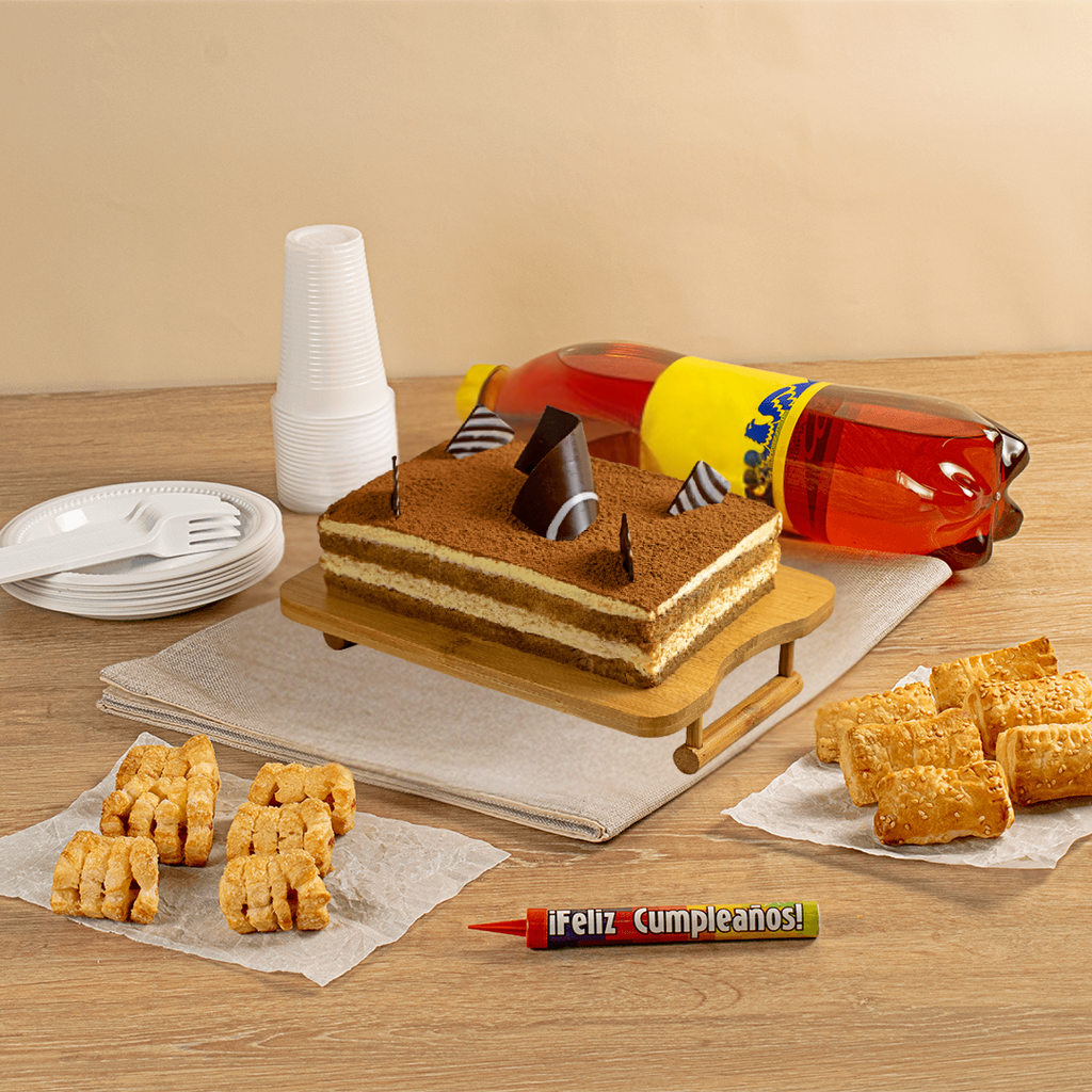 Pack de Cumpleaños Postre Tiramisú