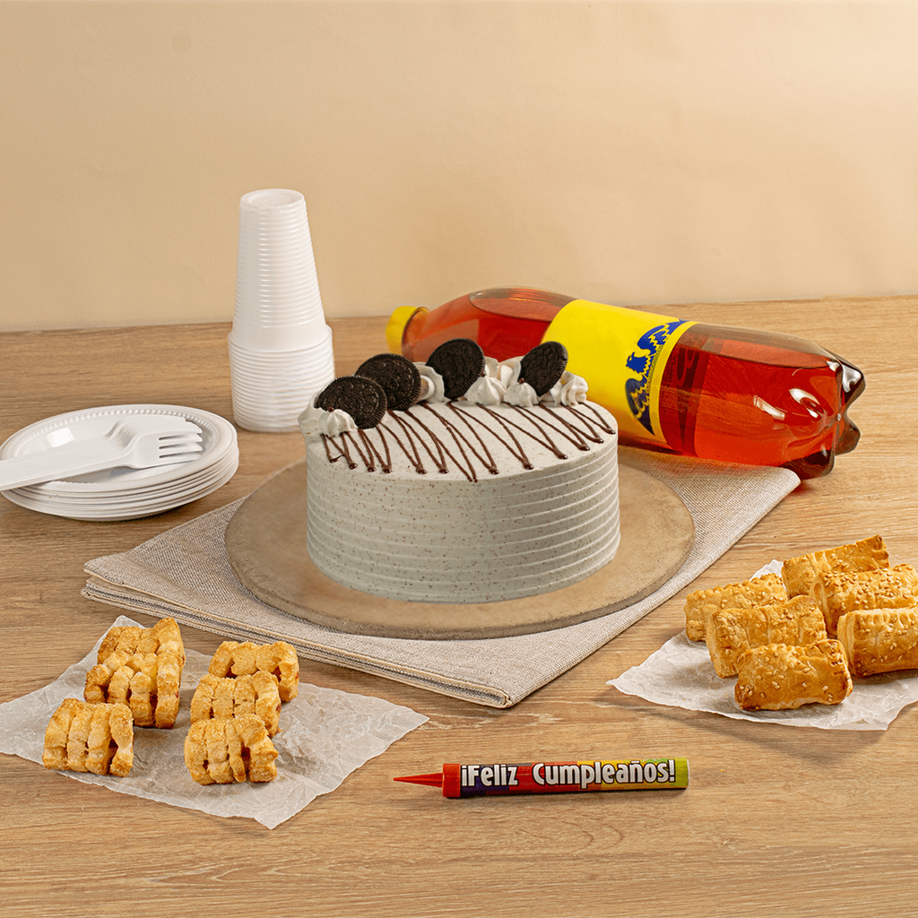 Pack de Cumpleaños Torta Cookies and Cream