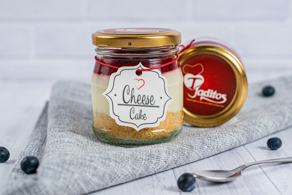 CHESSECAKE FRUTOS ROJOS FRASCO 