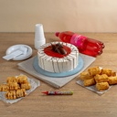 Pack de Cumpleaños Torta de Fresa