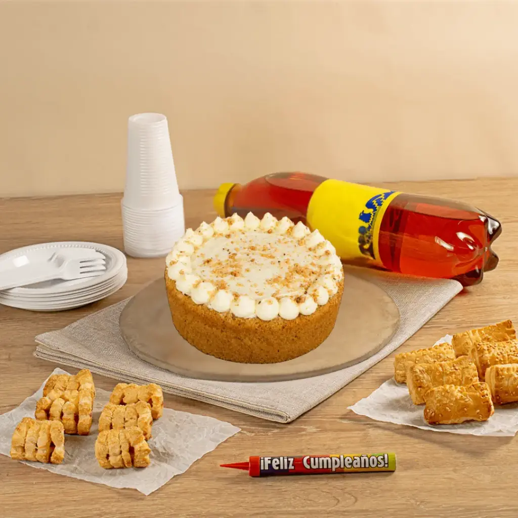 Pack de Cumpleaños Torta Zanahoria