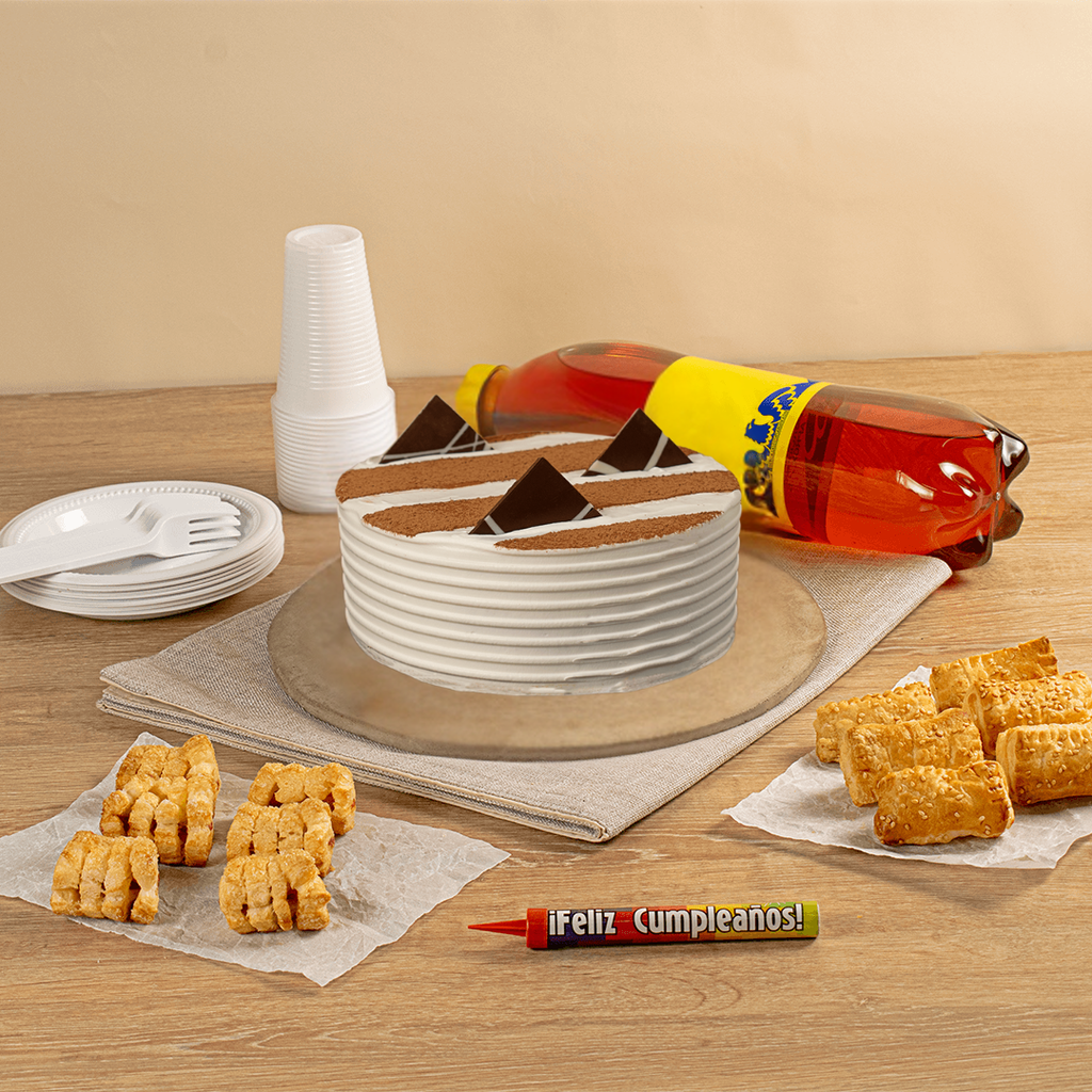 Pack de Cumpleaños Torta Tiramisú 