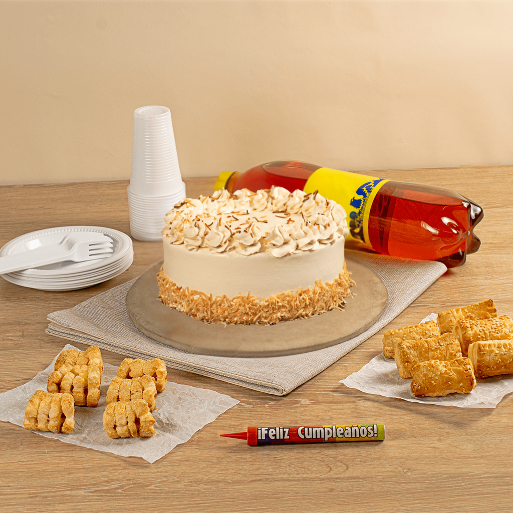 Pack de Cumpleaños Torta de Coco