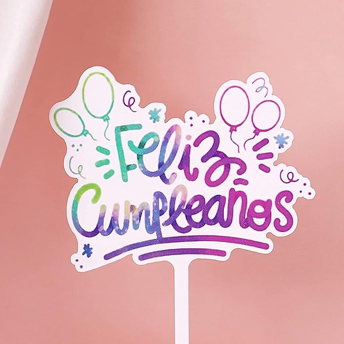 TOPPER CUMPLEAÑOS 