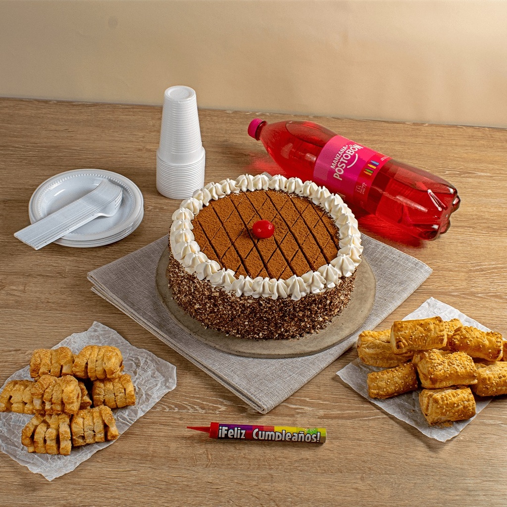 Pack de Cumpleaños Torta Veneciana 
